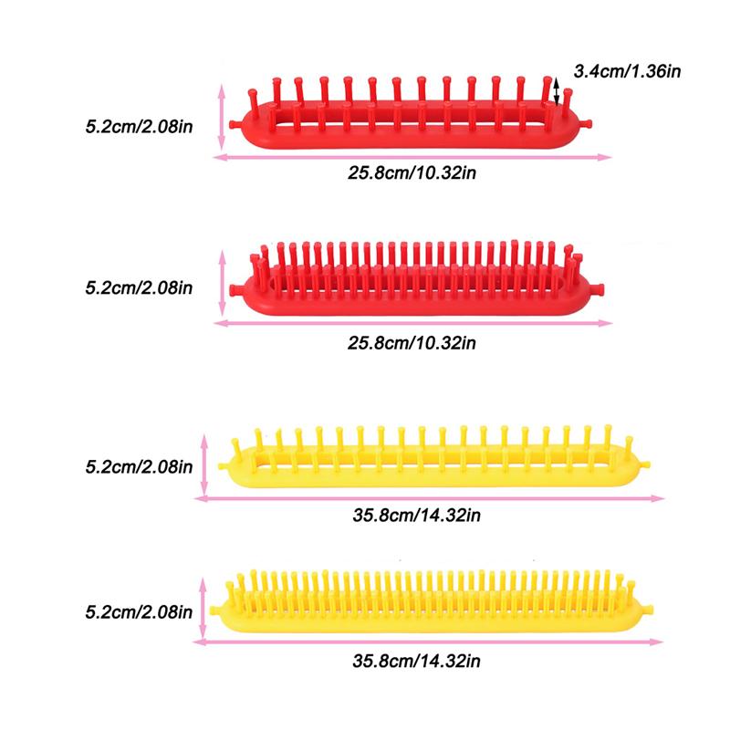 Scarf Knitting Machine Kit DIY Craft Knitting Board Dense Knitting Machine Suitable for Scarf Sweater Shawl Blanket