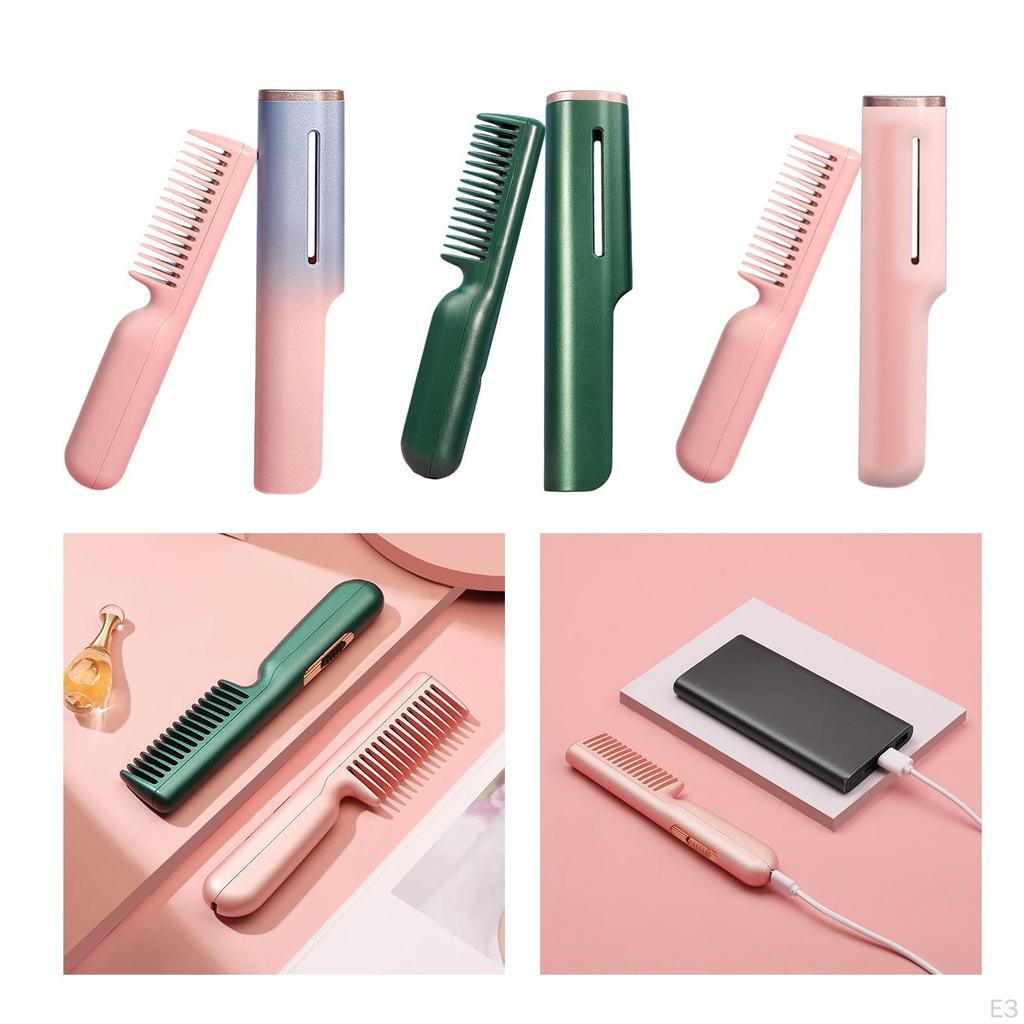 Hair Straightening Brush for Travel Use