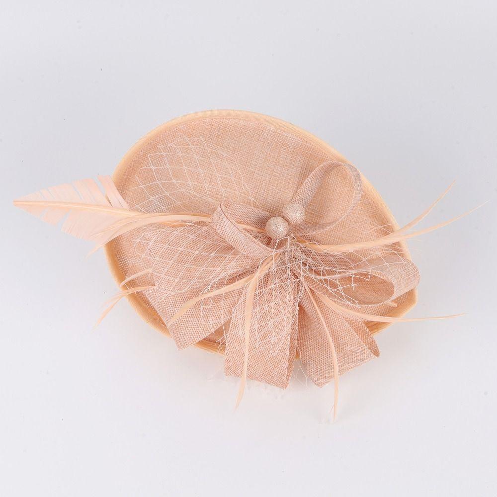 Женская цветочная свадебная шляпа-чародейка для чаепития вечерняя сетчатая повязка для волос
