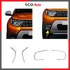 Комплект хромированной рамы для Dacia Duster для Renault Duster 2018-2019-2020-2021-2022-2023