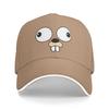 New Golang Gopher Go Face Baseball Caps Activities Snapback Hat Unisex Women Hats