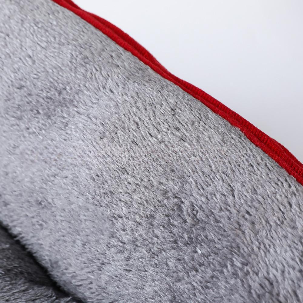 Кровать для кошек, собачьи лежаки, будка для домашних животных, квадратная плюшевая успокаивающая кровать, подушки для средних и маленьких собак, товары для животных, аксессуары