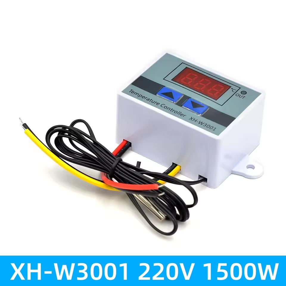 W3001 110V 220V 12V 24V Цифровой регулятор температуры Термостат Терморегулятор Аквариум Инкубатор Водонагреватель Регулятор температуры