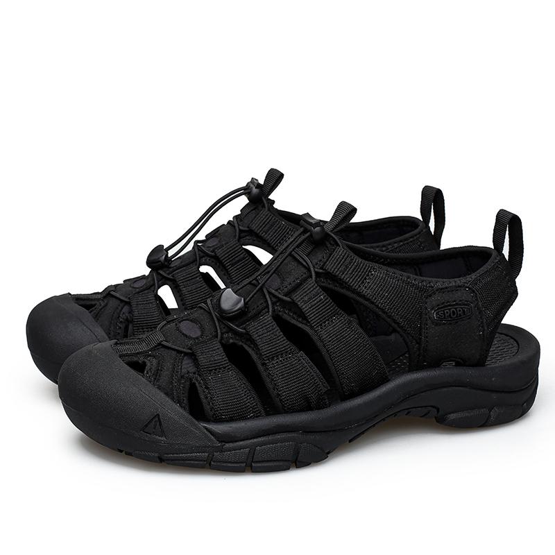 Модные летние уличные сандалии для мужчин Дышащая обувь для хайкинга Вода Пляж Мужские сандалии Кемпинг Скалолазание Аква Кроссовки