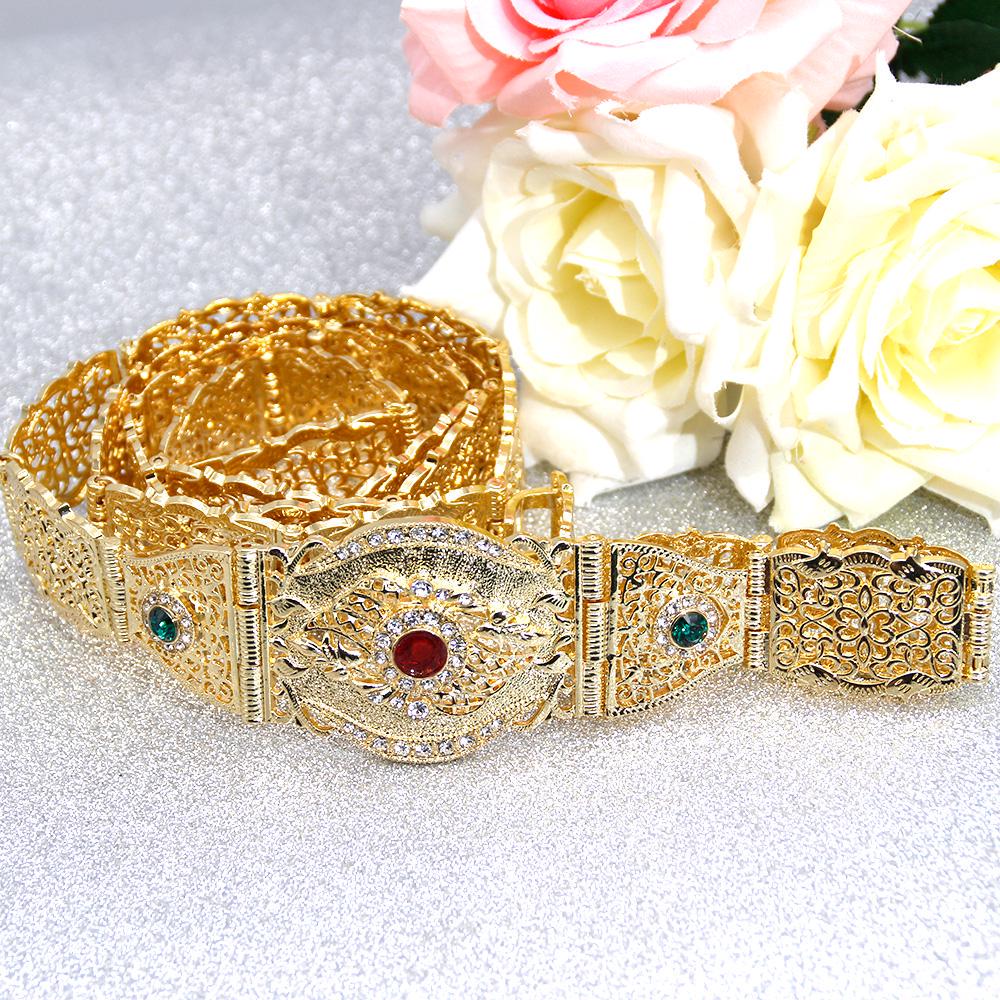 Шикарный пояс золотого цвета, цепочка для тела для женщин, цепочка на талию с кристаллами, ювелирные изделия, регулируемая длина