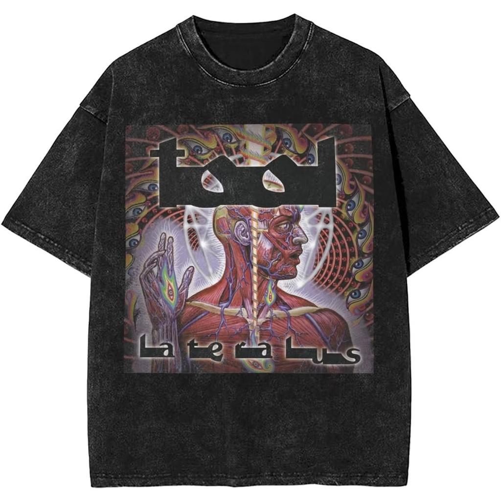 Футболка Tool Lateralus Band Хэви-метал Музыка Мужская Женская Летний Хлопковый Топ