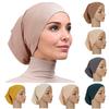 Women Soft Cotton Under Scarf Cap Turban Ready Wear Hijab Cap Female Headscarf Bonnet Hijabs Head Wraps For Women