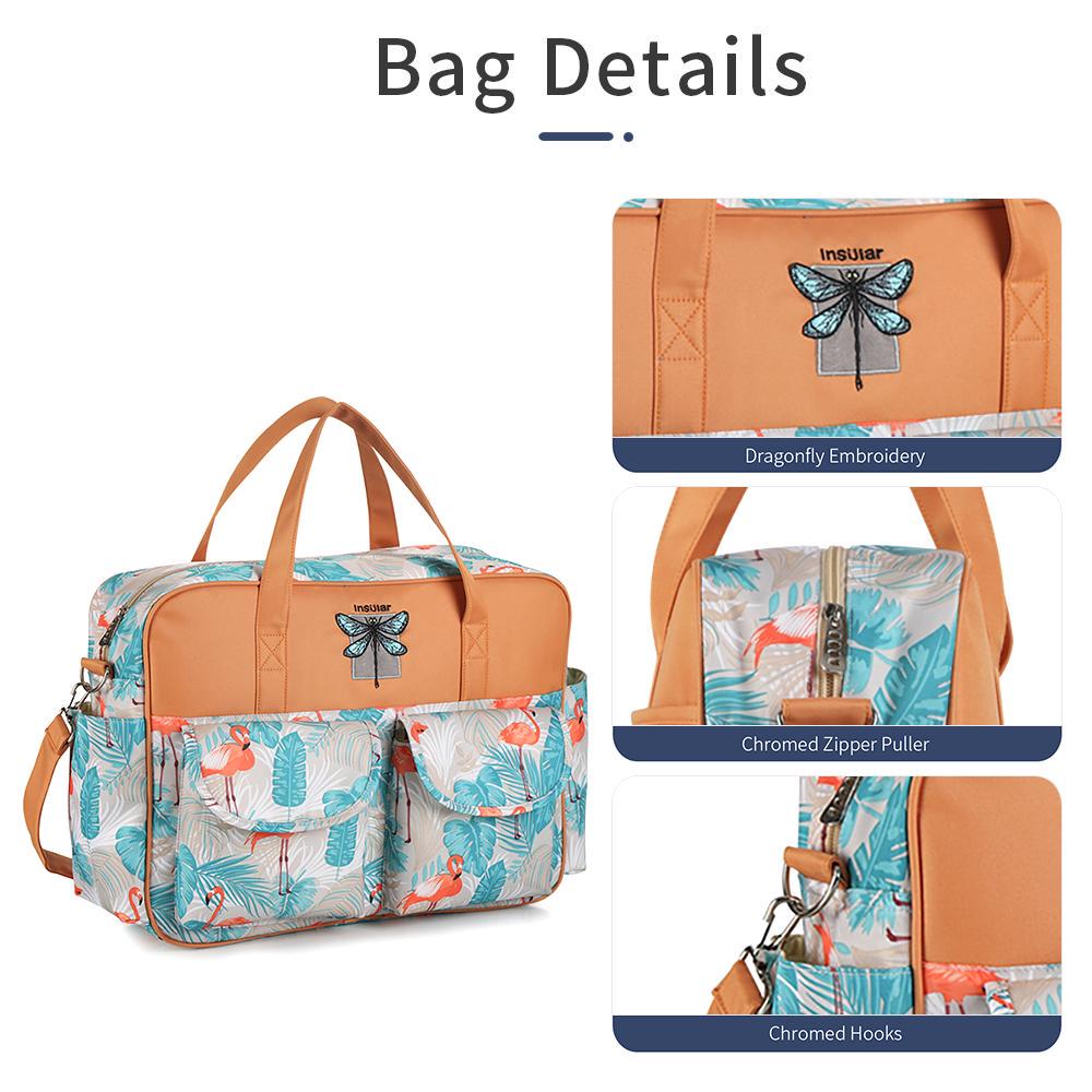 Сумка для детских подгузников, сумка через плечо, большая вместительная сумка для подгузников для мам, сумка для кормления, сумки-тоут для путешествий