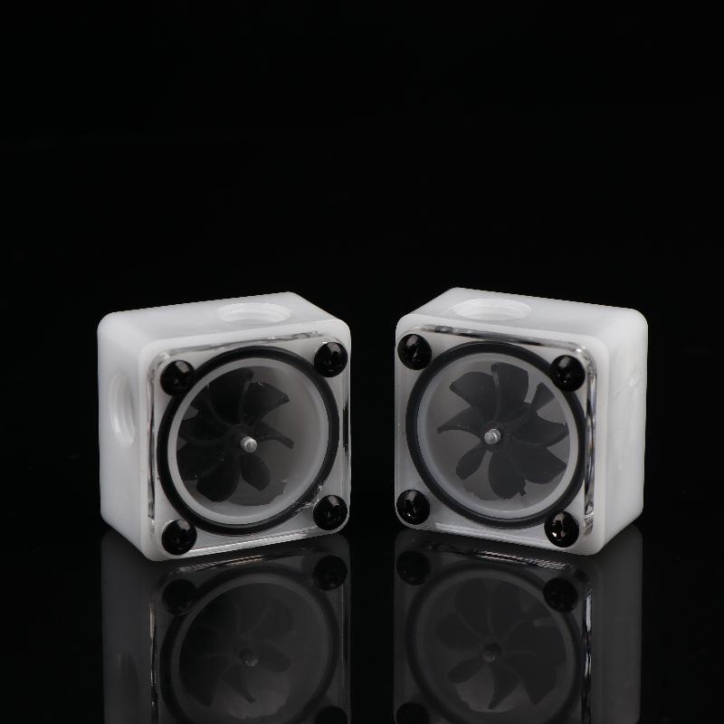 G1/4 Thread Water Cooling Flow Meter 2 Way Design Water Meter Indicator Bi Directional Meter Water Cooling System