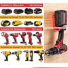 1/2 шт. Для Dewalt/Milwaukee 18 В 20 В Кронштейн для хранения дрели и аккумулятора с винтами Настенный держатель для хранения инструментов