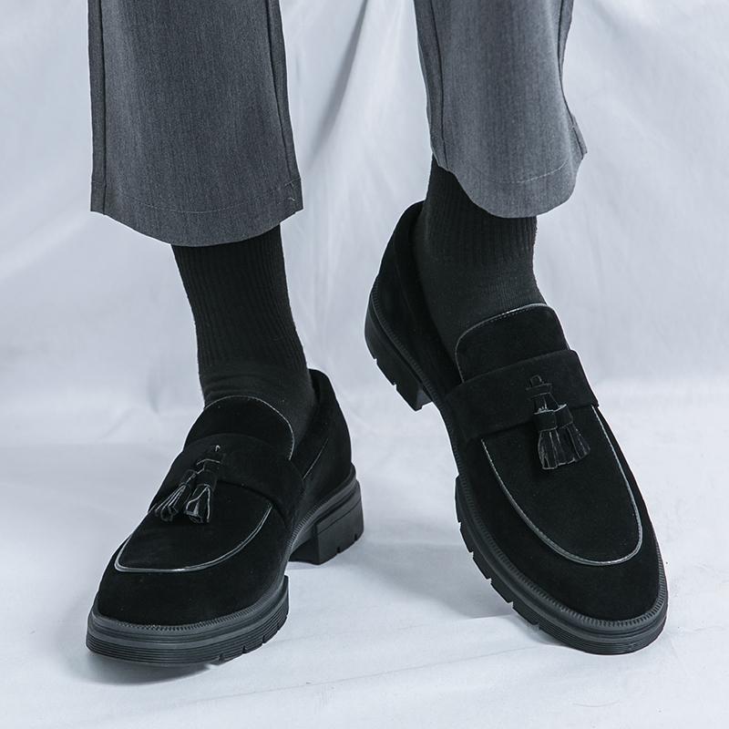 Мужские лоферы с кисточками Мужские замшевые лоферы кожаные Мужская обувь кожаные Мокасины мужские Calzado hombre Zapatos de hombre Мужская обувь