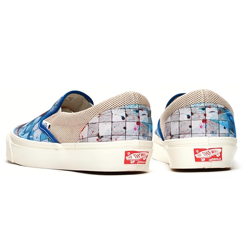 Слипоны Ralph Steadman x Слипоны Og Classic Vans Lx 'Шахматная доска с брызгами' VN0A45JKVQN