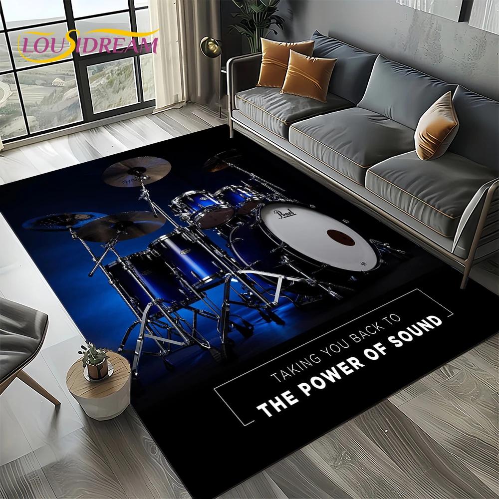 27 Стиль Новый Тарелка DW Ударная установка Ударная установка Музыкальные инструменты Ковер Коврик для Гостиной Спальни Дома Дивана, Детский Нескользящий Напольный Коврик