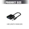 1080P USB3.0 к VGA Видео Конвертер для ПК Компьютера, VGA Female на USB3.0 Male Адаптер для Ноутбука, ТВ-приставки, Монитора, Проектора