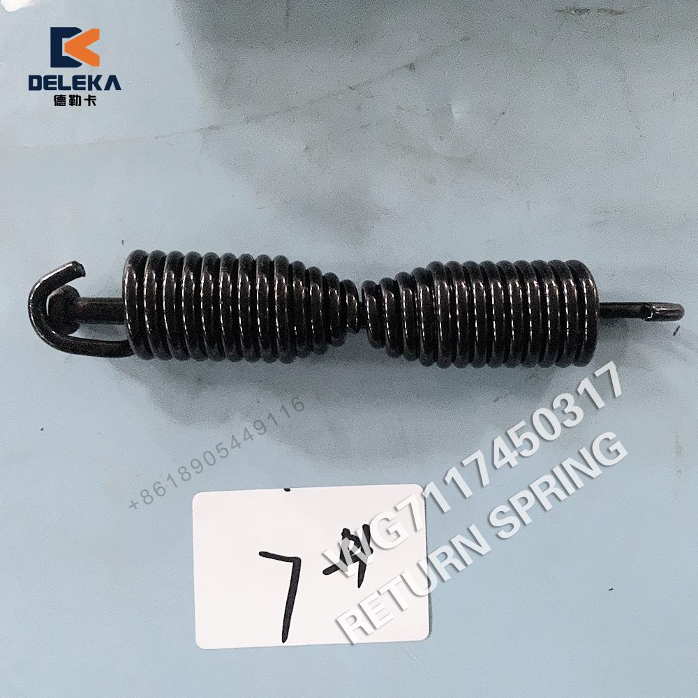 Sinotruk Sitrak Brake Shoe Spring Wg7117450317 for Sinotruk HOWO T5g Sitrak C5h/C7h/C9h Man Tga Truck Spare Parts