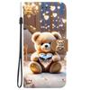 Animal Case Lion Panda Leather Phone Cover For Huawei Honor 200 Smart Lite Pro 5G Wallet Flip Coque Card Magnetic Protect Cases