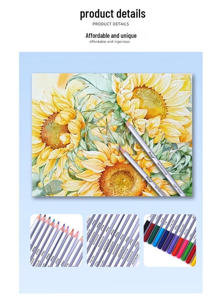Набор для рисования и скетчинга из 76 предметов с водорастворимыми масляными цветными карандашами и сумкой для хранения