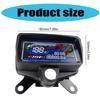 Motorcycle Dashboard LCD Digital Gauge Panel Instrument Cluster 12V Speed Odometer Enhanced Visibility for CG125 CG150