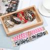 Retro Women Jewelry Multilayer Bangles Leopard Leather Bracelets Wide Wrap Bracelet Wrist Bands