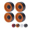 4PCS RC Beadlock Wheel Rim Set 1,9 дюймов Алюминиевый сплав 1/10 RC Автомобильная ступица колеса для осевого SCX10 I II II