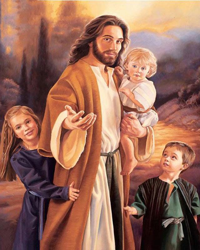 Diamond Painting New Jesus Pictures Of Rhinestones 5D DIY Diamond Embroidery Sale Religious Figures Mosaic Home Decor
