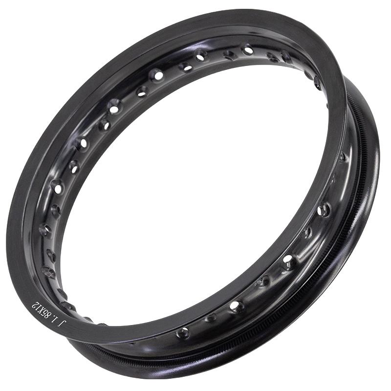 1.85*12" 12-дюймовая ступица колеса Новое Мотоцикл 1.85x12 32/36 отверстий под спицы Передние/задние колеса 12-дюймовый обод из алюминиевого сплава