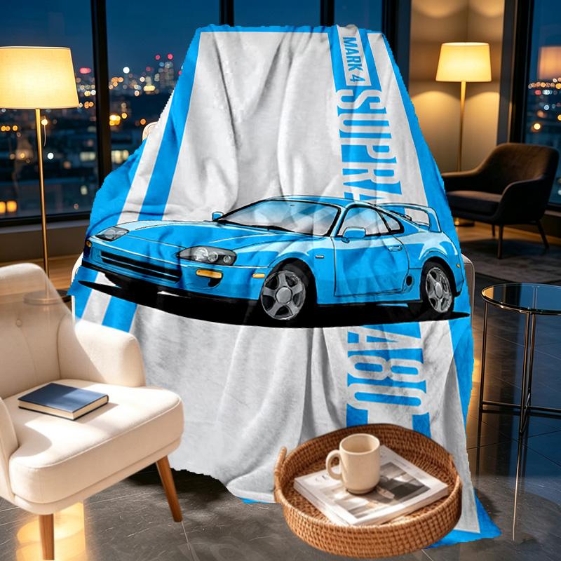 Fast & Furious Print Blanket - Soft & Comfortable, for Bedroom, Travel, Sofa, Home Decoration - Birthday Christmas Gift for Friend