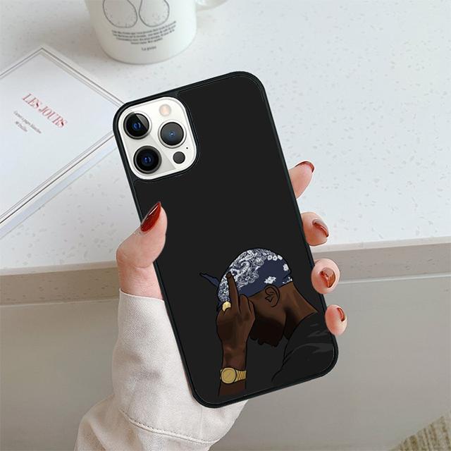 Модный Чехол для Телефона 2Pac Tupac Shakur Для iPhone 17 Air 14 15 16 13 12 Чехол Для Apple Pro Max 6S Plus Coque