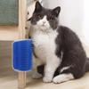 Cat corner brush comb, cat massage grooming, cat arch-shaped plastic self-cleaning scratching board product