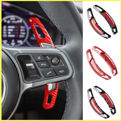 Лепестки переключения передач на руле для Porsche Macan Panamera Cayenne Carrera 911 718 991 Spyder 918 Cayman Удлинители переключения передач
