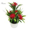 Home Decor Artificial Fake Lotus Flower Potted Plant Bonsai Wedding Party Garden