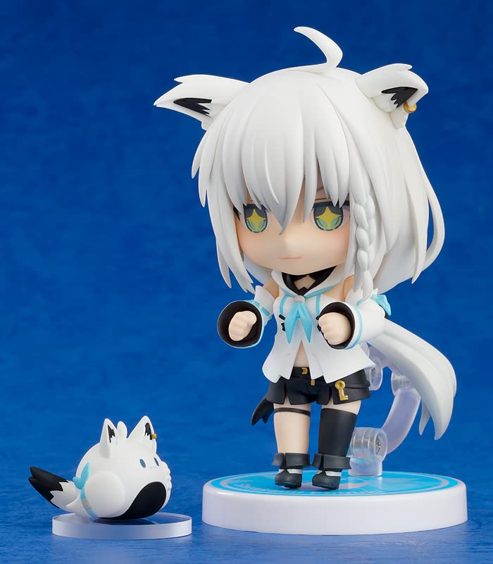Nendoroid Hololive Production Shirakami Fubuki Пластиковая окрашенная подвижная фигурка Немасштабная