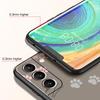 Абстрактный Креативный Милый Кот Линия Чехол для Телефона для Samsung Galaxy S26 S25 S24 S23 S22 S20 S21 FE Ultra S25 Edge Plus Мягкий ТПУ Чехол