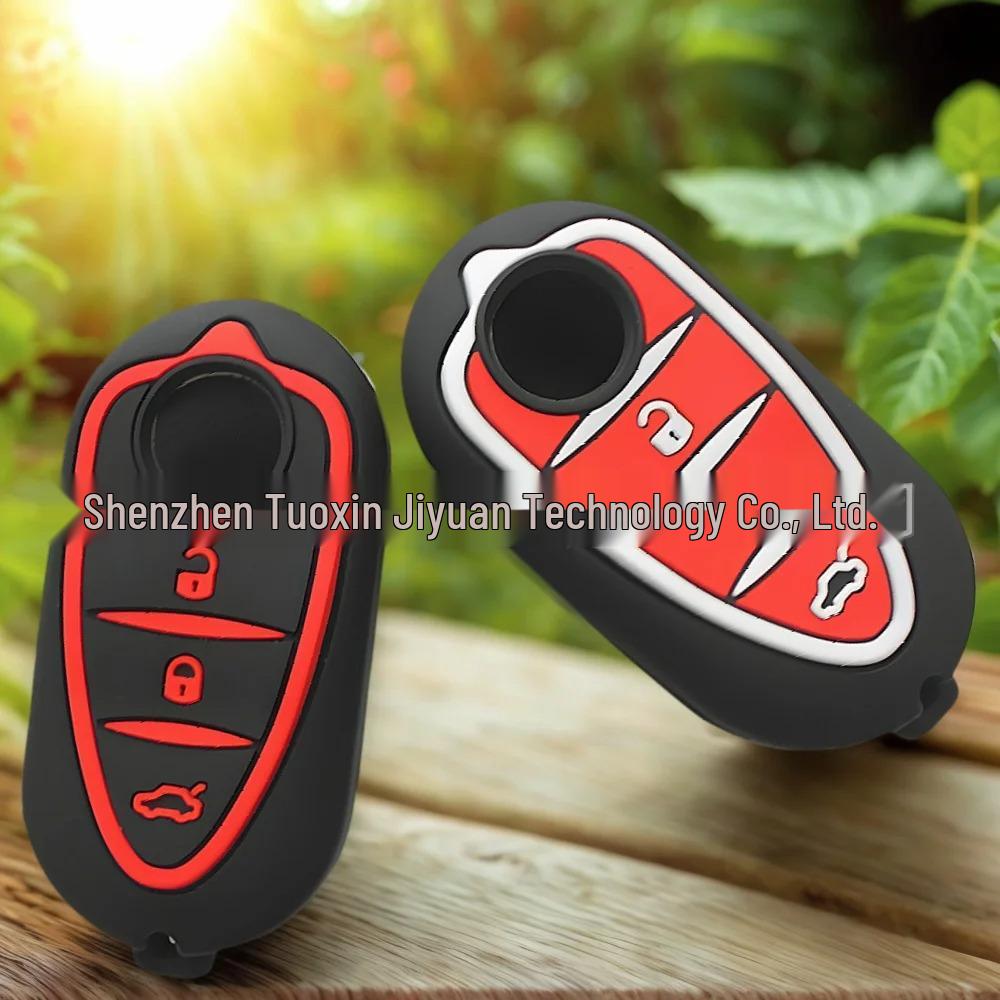 Custom Alfa Romeo Silicone Key Case Cover - Protective and Stylish