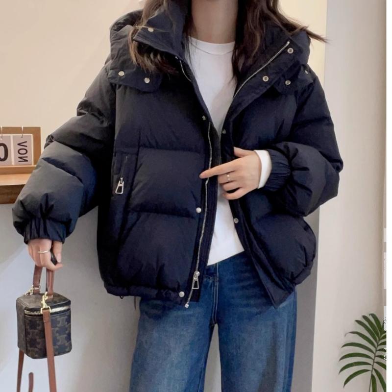 Осенняя Теплая Короткая Куртка Хлопковые Парки Базовое Пальто Женские Зимние Парки Женская Куртка Верхняя Одежда