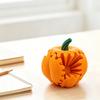 Rotating Pumpkin Figurine 3D Printed Gear Ball Fidget Toy, Flexible Spinner Ornaments, Anxiety Relief Hand Toys Stress Sensory Toy for Home