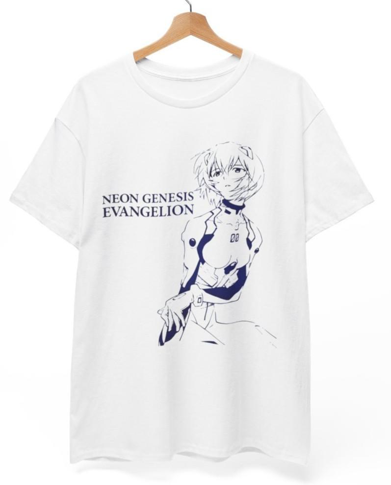 Детская футболка Neon Genesis Evangelion Рей Аянами Аниме Унисекс