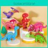 Magnetic Puzzle Dinosaur Wooden Toy For Kids Early Education Thinking Cognitive