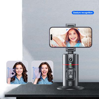 Вращающаяся на 360° настольная подставка для мобильного телефона с функцией съемки, интеллектуальный стабилизатор с функцией отслеживания лица