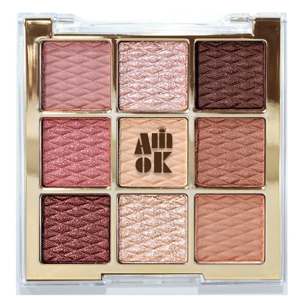Палетка теней для век Amiok Soft Clay Beam, Gelegant Glow, 1 шт.
