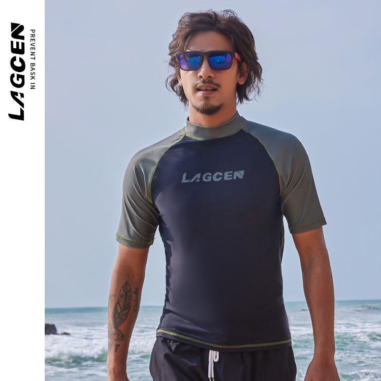 Мужской водолазный костюм, купальник, быстросохнущий купальник с длинными рукавами