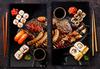 GLASS CUTTING BOARD 2x 30x52 GRILL