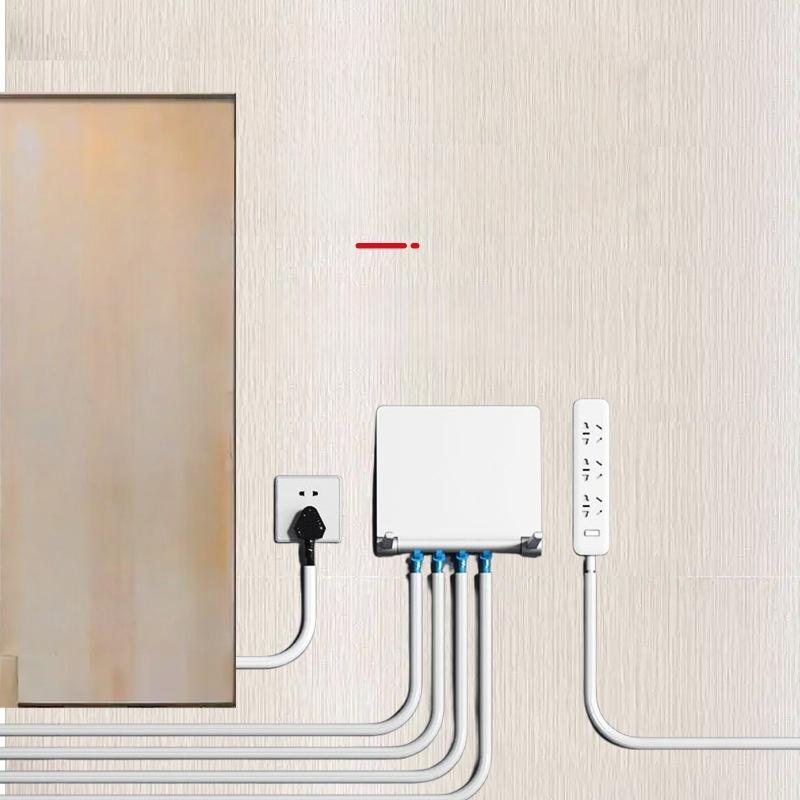 1PC 1/2/3/5/10m Wire Cords Covers Paintable Cable Concealer Cable Hider TV on Wall Wire Hiders Cable Management Cord Hider Wall