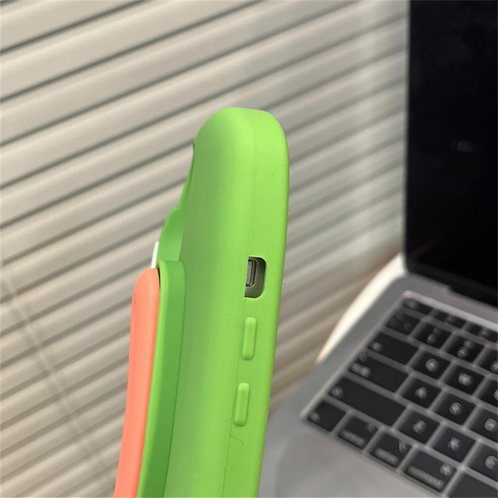 Корейский милый 3d забавный силиконовый защитный чехол с изображением колбасы и рта для Iphone 14 13 12 Pro Max 11 прекрасный противоударный мягкий чехол с держателем