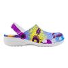 Breathable EVA Clogs Unisex Color Printed Lightweight Slip On Garden Shoes Beach Pool Bathroom Home Summer Wear Travel Shoes