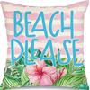 Summer Hot Style Ocean Style Pillow Beach Shell Pattern Blue Pillow Case Home Sofa Pillow Case Cushion Cover