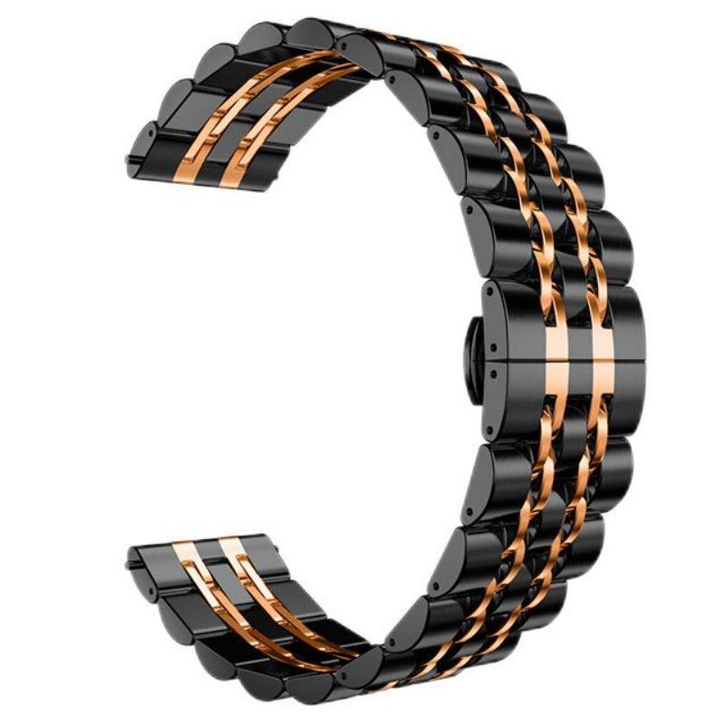 Классический браслет из нержавеющей стали для Samsung Galaxy Watch 42 мм 46 мм 3 4 5pro 45 мм 44 мм 22 мм 20 мм ремешок-браслет для Huawei GT2 GT3PRO