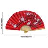 Giant Wall Fan Folding Bamboo Fan Large Big Hand Classical Wall Mount Fan Living Room Decor Plum Fans Chinese Decoration
