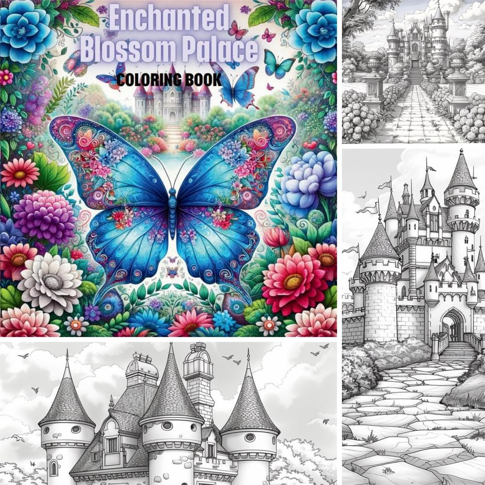 1 шт. Художественная раскраска, оригинальная улучшенная бумага, 70 г/кв. м, 22 шт., раскраски на отдельные страницы, подарок на праздник, день рождения