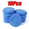 1-10Pcs Waxing Sponge Car Applicator Cleaning Polish Pad Foam Sponge Microfiber Waxing Cleaning Sponge Clean Washing Tools